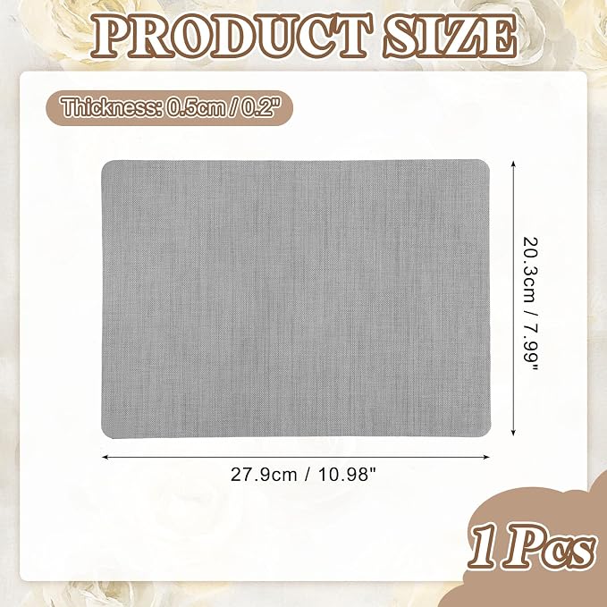 PATIKIL Linen Repair Patch, 8 x 11 Inch Self-Adhesive Linen Fabric Repair - Image 2