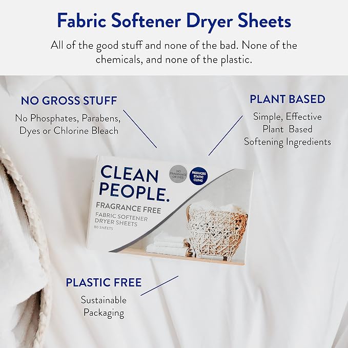 The Clean People Fabric Softener Sheets - Image 3