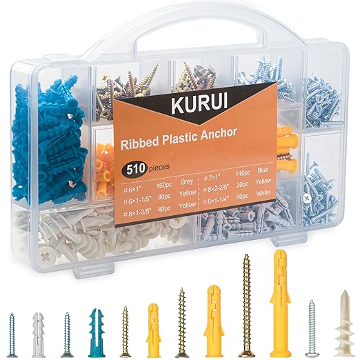 KURUI 510Pcs Wall Hanging Kit by KURUI