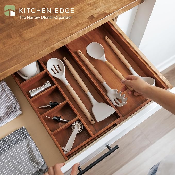 KitchenEdge Adjustable Kitchen Drawer Organizer - Image 2