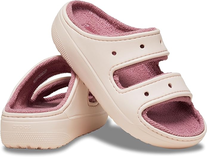 Crocs Unisex Adult Classic Cozzzy Towel Sandals, Fuzzy Slippers and Slides - Image 6