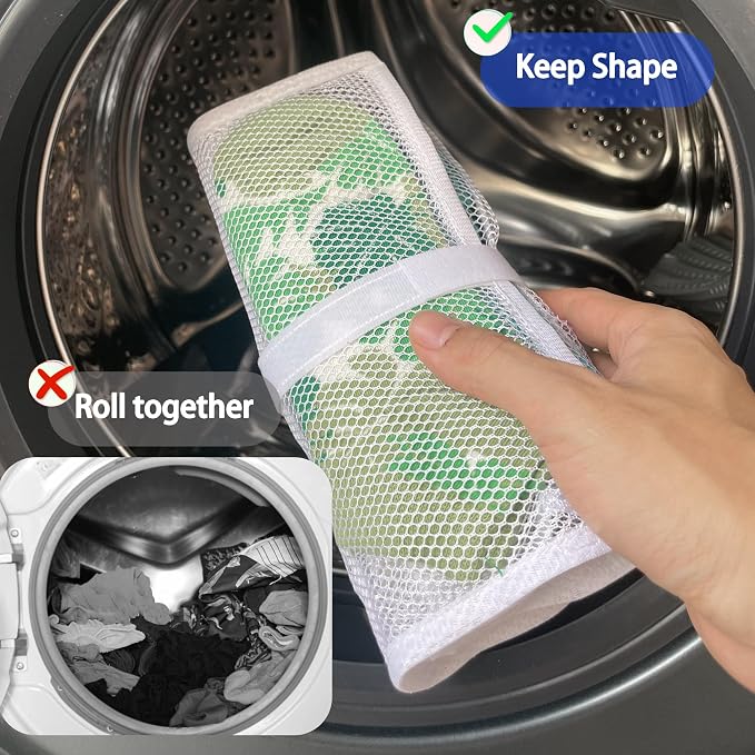 Mesh laundry bags for washing machine, can wash 10 pairs of socks, maintain - Image 2