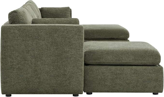 CHITA Oversized Modular Sectional Sofa, FSC Certified U Shaped Couch - Image 6