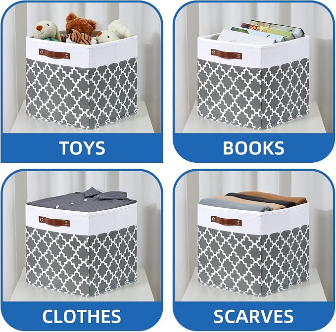Temary Cube Storage Bins 13x13 Cubes Storage Bins - Image 4