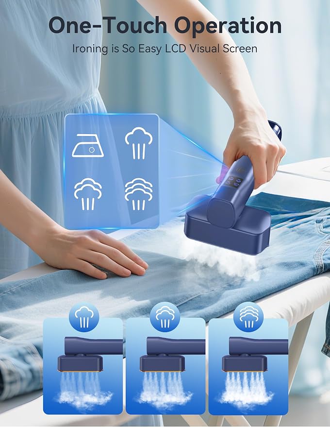Steamer for Clothes Portable Handheld Garment Steamer, 15s Fast Heat-up - Image 7