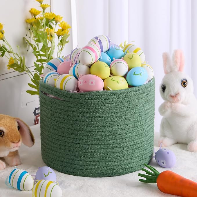 Small Basket for Organizing | Cube Shelf Closet Storage Baskets | 9.7×9.7×7.1” - Image 8