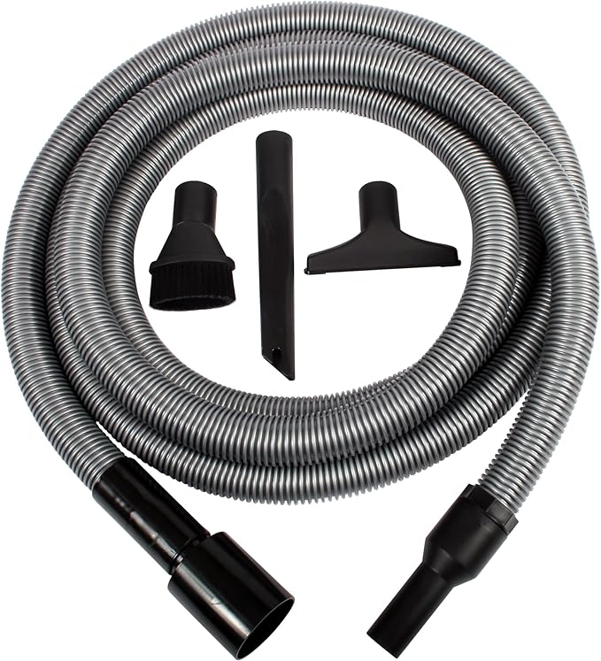 16 Ft. Home Shop Vacuum Extension Hose and Attachment Set by Cen-TecSystems