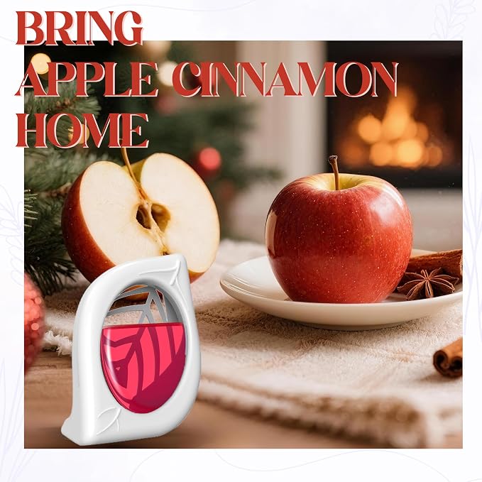 Air Freshener for Home, 4 Pack, Apple Cinnamon, Odor Eliminator for Small Area - Image 3