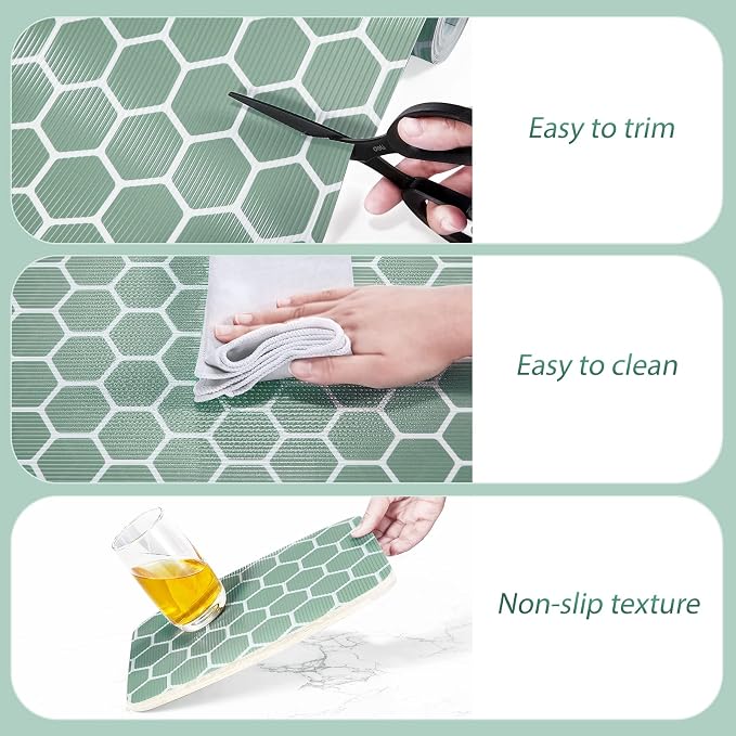 Glotoch Premium Non Slip Shelf Liner, 12” X 20 FT Drawer Liner Non Adhesive - Image 5