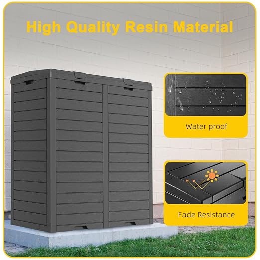 62 Gallon Outdoor Trash Can - Image 3