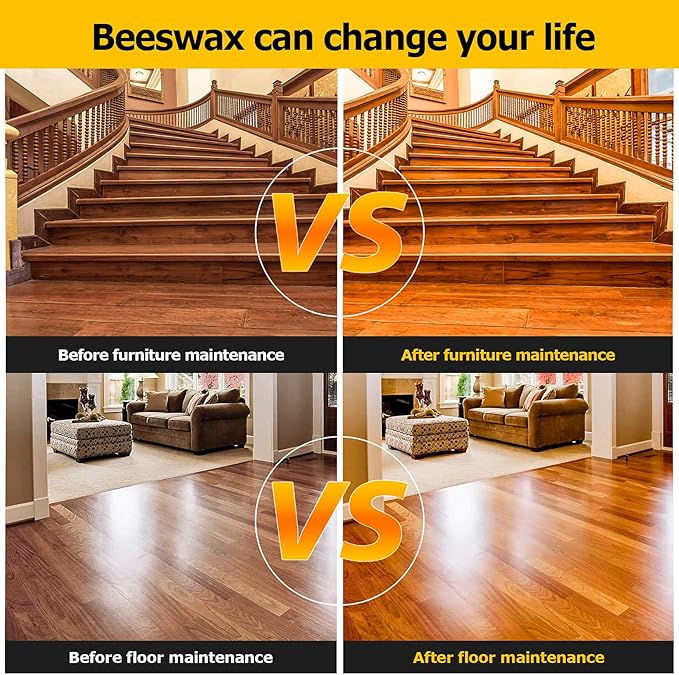 CARGEN Beeswax Furniture Polish, Wood Seasoning Beeswax - Image 6