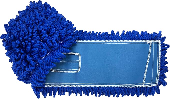 KLEEN HANDLER 18 Inch Microfiber Dust Mop, Large Washable Commercial Mop Head by BisonLife