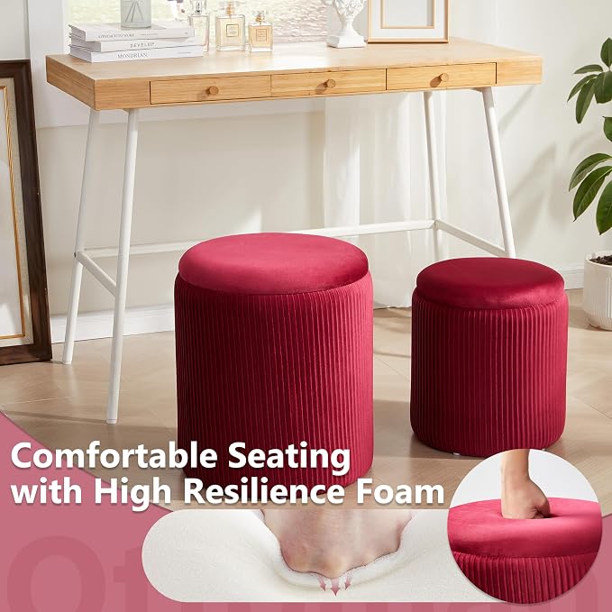 Royal Windsor Round Ottoman - Image 5