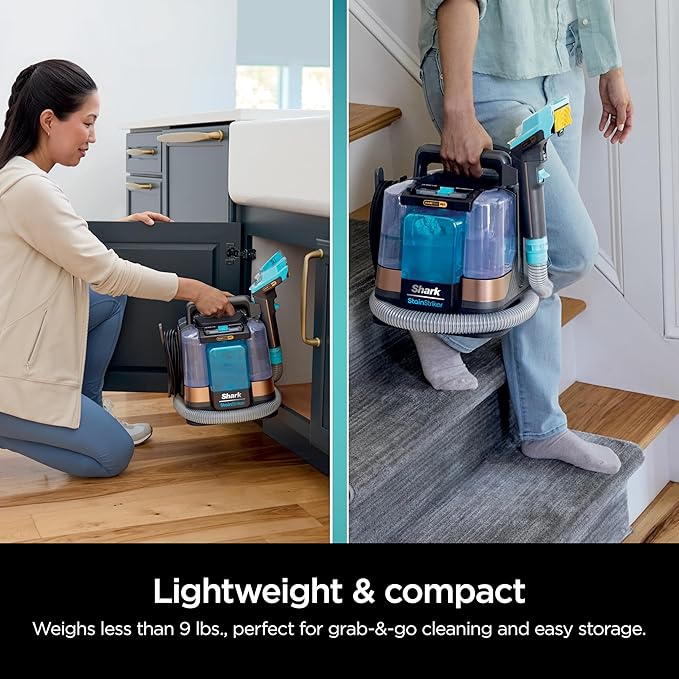 Shark StainStriker HairPro Portable Carpet, Upholstery & Area Rug Cleaner - Image 9