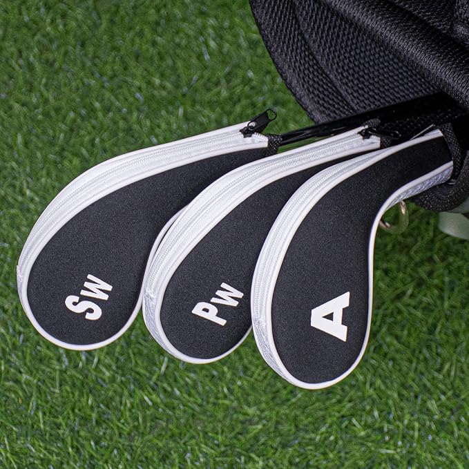 Golf 12pcs Thick Synthetic Golf Iron Head Covers Set Headcover Fit All Brands - Image 6