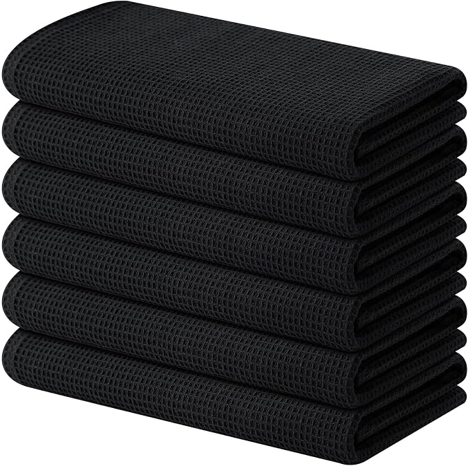Homaxy 100% Cotton Waffle Weave Kitchen Towels by Homaxy