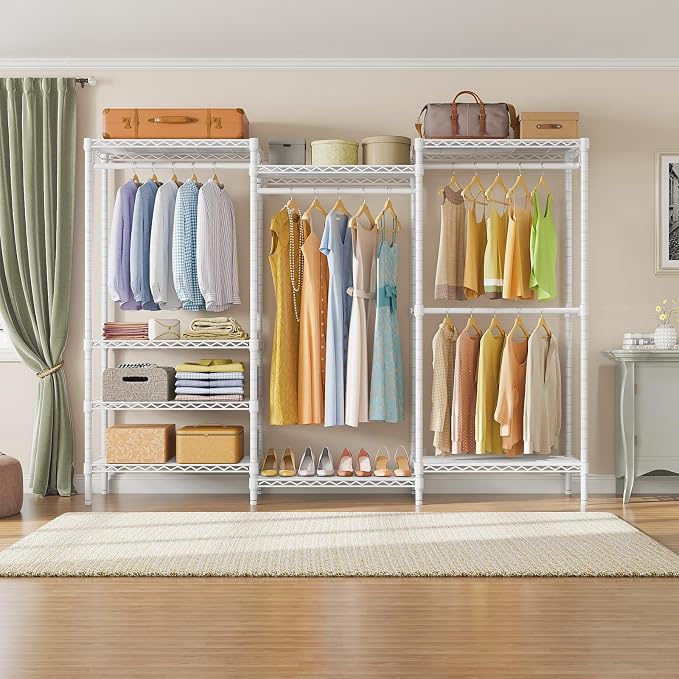 VIPEK V5 Plus Portable Closet Wardrobe Heavy Duty Clothes Rack, Large Free - Image 3