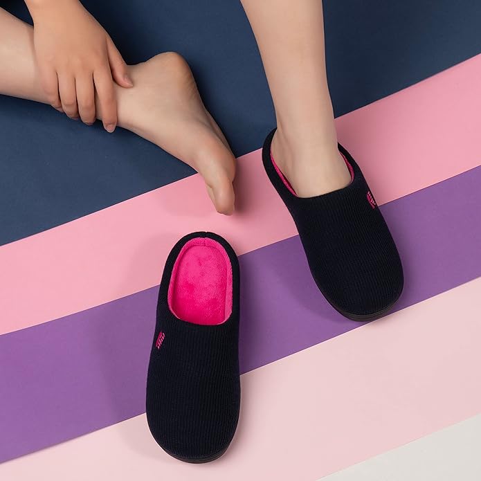 RockDove Women's Original Two-Tone Memory Foam Slipper - Image 5