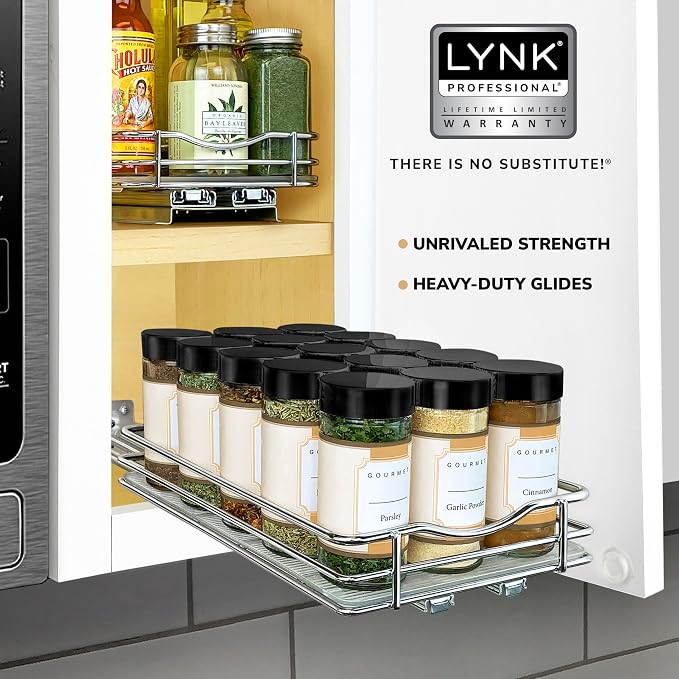 LYNK PROFESSIONAL® Pull Out Spice Rack Organizer - Image 7