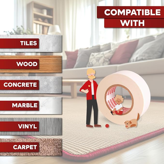 XFasten Double Sided Carpet Tape - Image 8