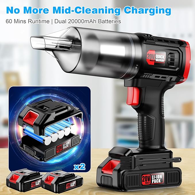 Cordless Handheld Vacuum Cleaner - Image 3