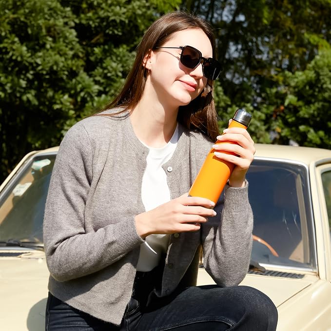 MEWAY 17oz Sport Water Bottle Vacuum Insulated Stainless Steel Leak-Proof - Image 5