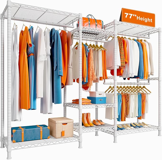 Raybee Clothing Racks for Hanging Clothes Heavy Duty Clothes Rack Load 750LBS by Raybee