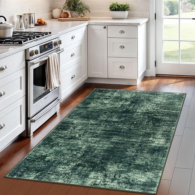 IOHOUZE Abstract Area Rug 4x6 Ft Washable Rugs - Image 2