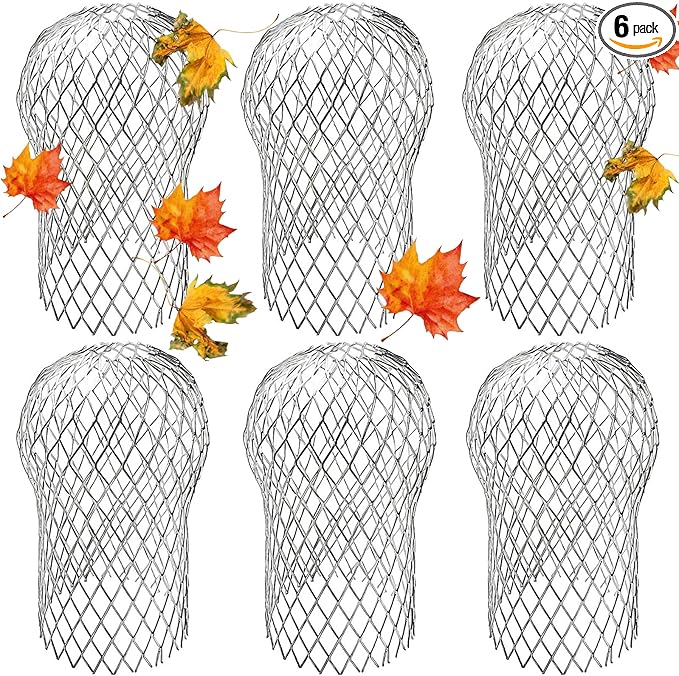 6 Pack Downspout Guard Filter, Gutter Downspout Guard Gutter Guard Strainer by Unknown