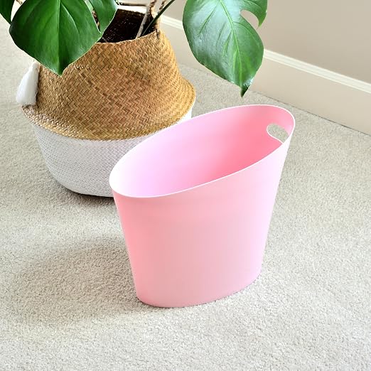 Youngever 2 Gallon Slim Trash Can, Plastic Garbage Container Bin, Small Trash - Image 4