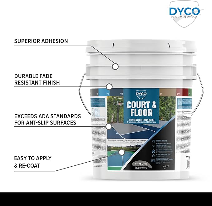 DYCO Court & Floor Anti-Slip Coating - Image 3