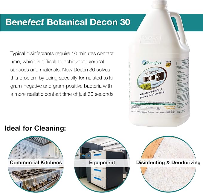 Benefect Botanical Decon 30 Disinfectant Cleaner - Image 2
