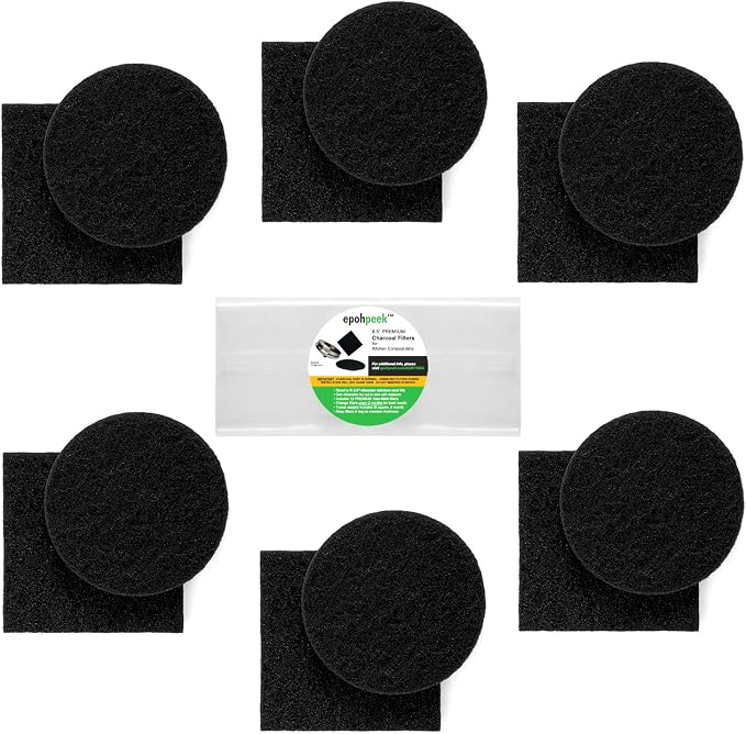 Epohpeek Compost Bin Filters Charcoal by Epohpeek