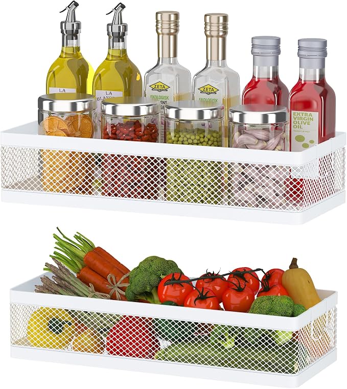 PUSDON Metal Wall Hanging Basket 2 Packs DIY Suitable - Image 5