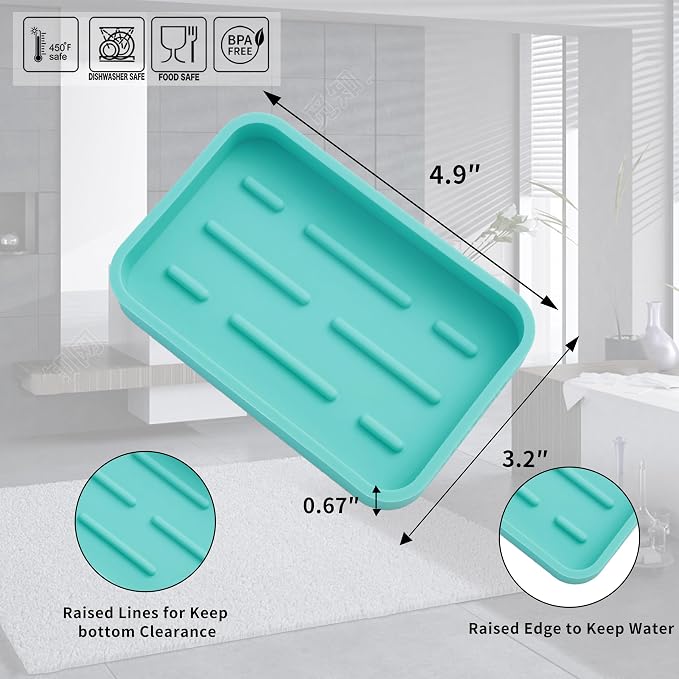 Silicone Kitchen Sink Organizer Tray - Image 2