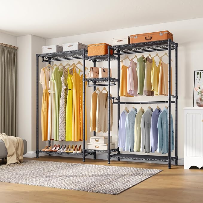 VIPEK Classic V6 Plus Wire Garment Rack Heavy Duty Clothing Rack - Image 2