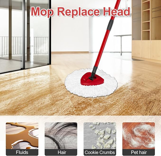 Mop Heads Replacement for Ocedar, Mop Replace Head for Ocedar EasyWring 1 Tank - Image 2