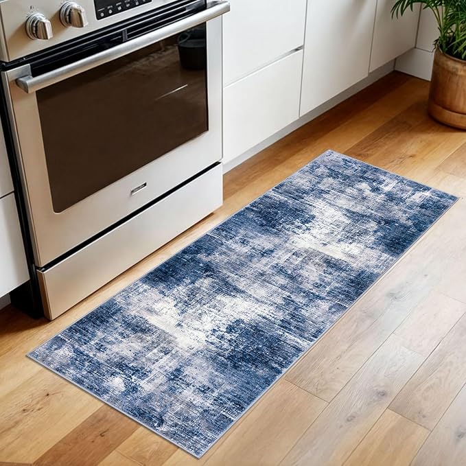 IOHOUZE Abstract Runner Rug 2x5 Ft Washable Runners - Image 2