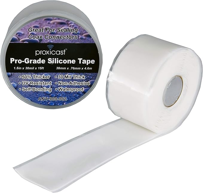 Proxicast Pro-Grade Extra Strong 30mil Weatherproof Self-Fusing Silicone Rubber by Proxicast