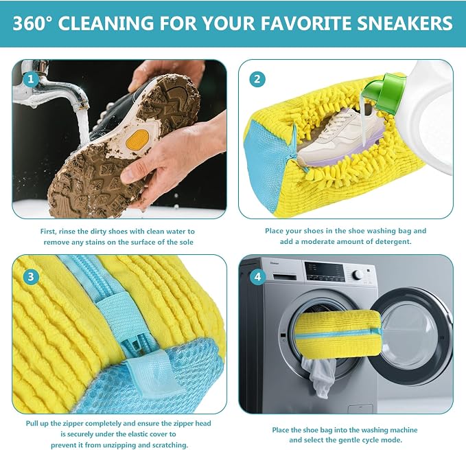 Shoe Washing Machine Bag - Image 7