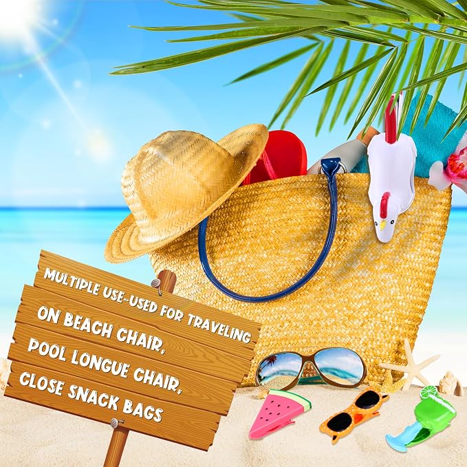 Rtteri 16 Pcs Beach Towel Clips - Image 5