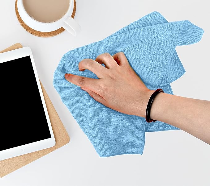 Avalon Towels Microfiber Cleaning Cloths Size 16" x 16", Highly Absorbent - Image 8