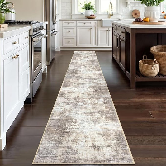 IOHOUZE Abstract Runner Rug 2x12 Ft Washable Runners - Image 2