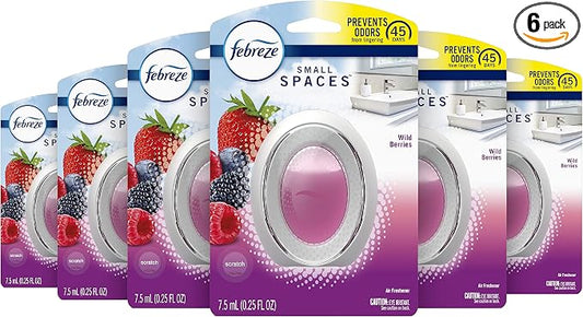 Febreze Small Spaces Air Freshener, Wild Berries, Odor Eliminator by Febreze