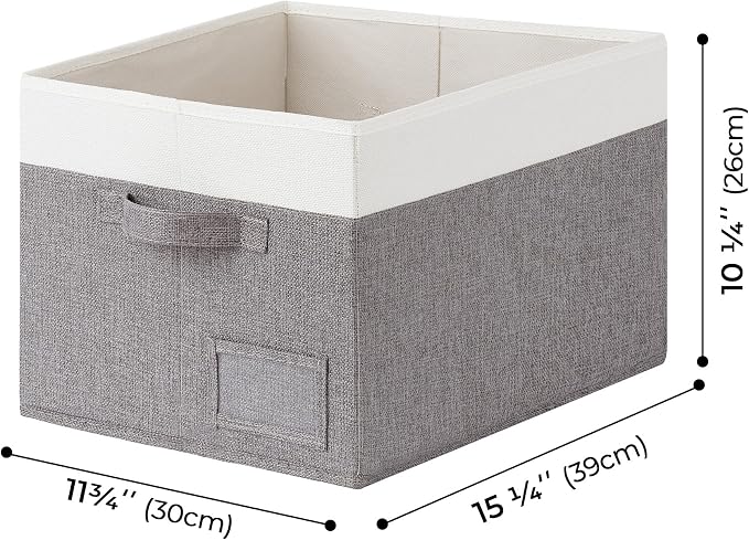 GRANNY SAYS Storage Baskets for Shelves, Fabric Storage Bins for Clothes - Image 6