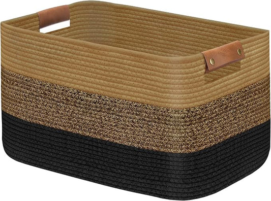 Large Collapsible Laundry Basket, Clothes Hamper by Goodheim