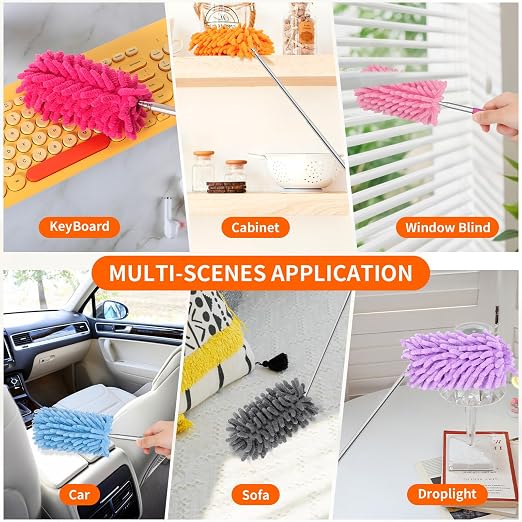 Mini Duster for Cleaning, 360° Bendable Hand Dusters - Image 7