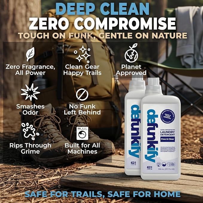 Laundry Detergent 62 Load/37.7 FlOz. 'Free & Clear' Liquid Laundry Detergent- - Image 2