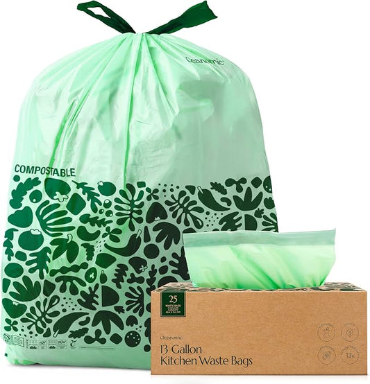 Cleanomic Compostable* Trash Bags by Cleanomic