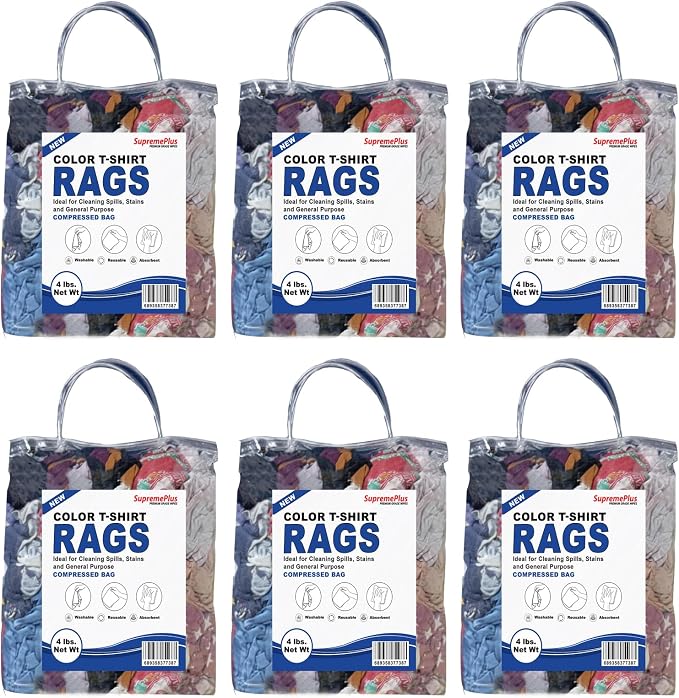 Premium Color Knit Cleaning Rags – Shop Rags Bulk by SupremePlus